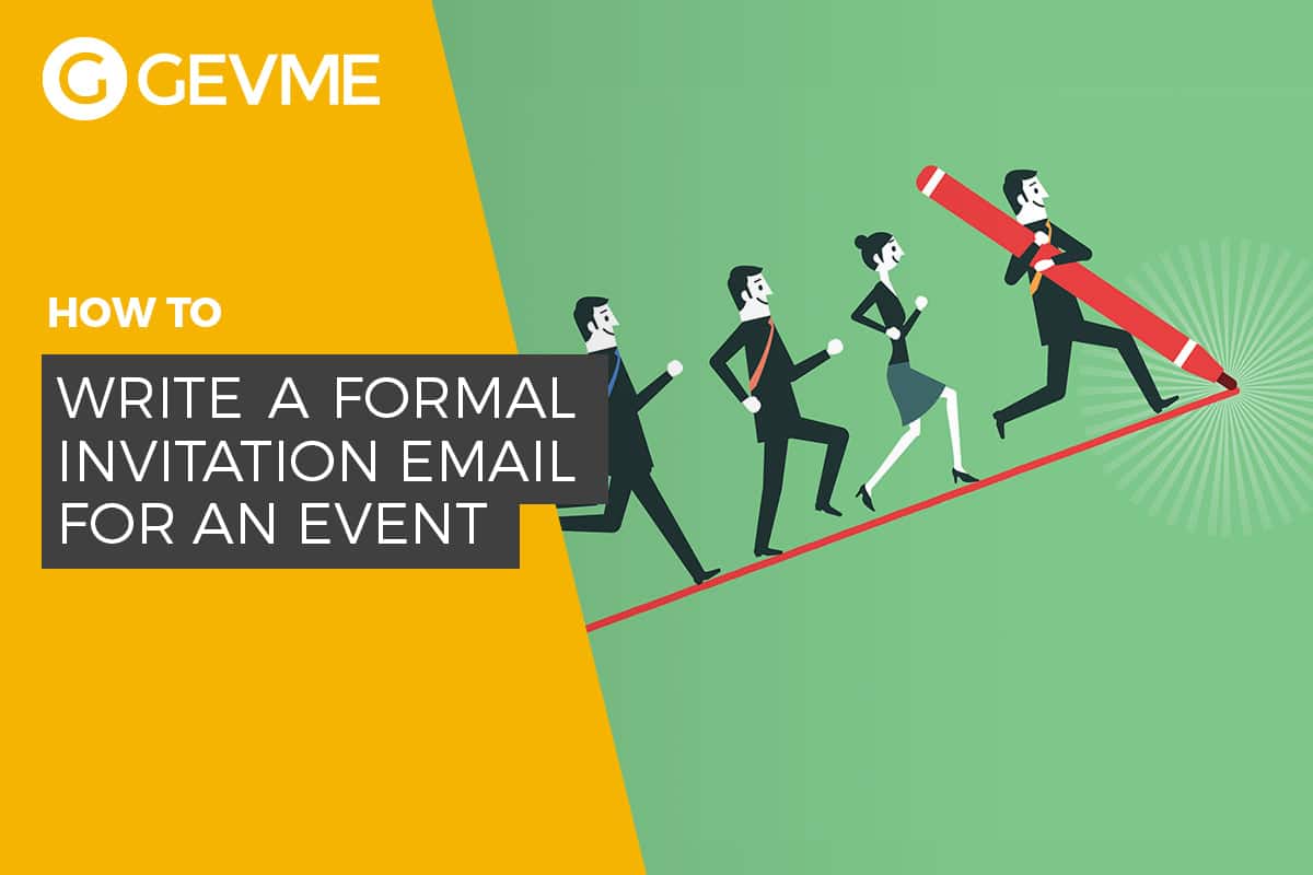 How To Write A Formal Invitation Email For An Event