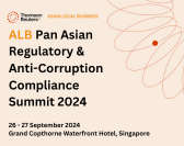  ALB Pan Asian Regulatory and Anti-Corruption Compliance Summit 2024, Singapore  